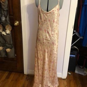 Lily Ashwell silk floral dress (Gia slip)